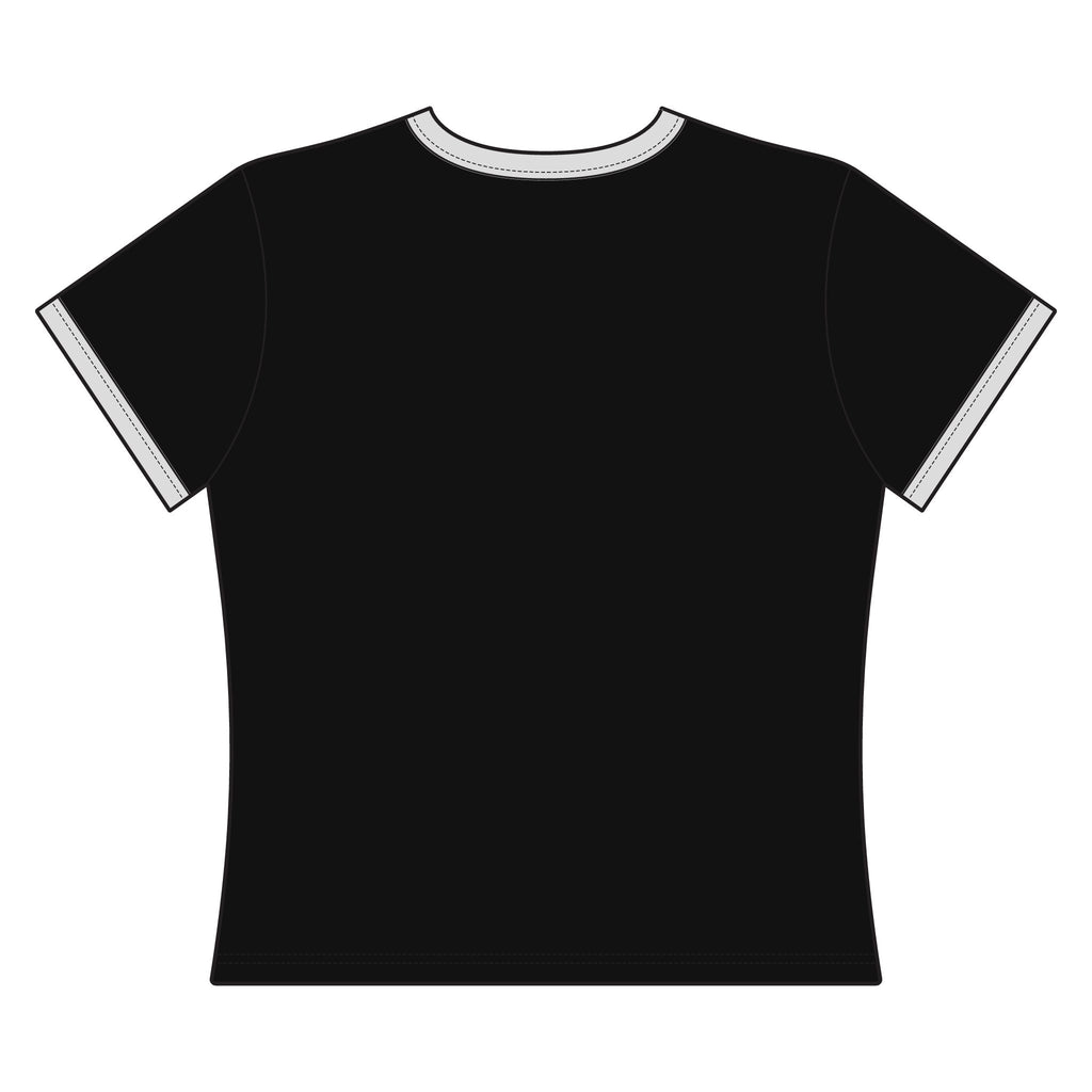Buffalo Script Ringer Tee — Women's Retro City Graphic Tee