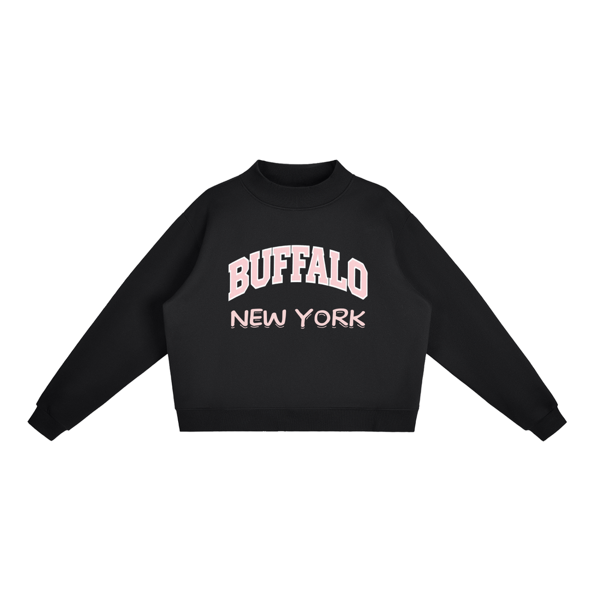 BUFFALO NEW YORK MOCK NECK