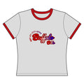 Buffalo Bills Women's Ringer Tee — Retro Team Logo Football Fan Shirt